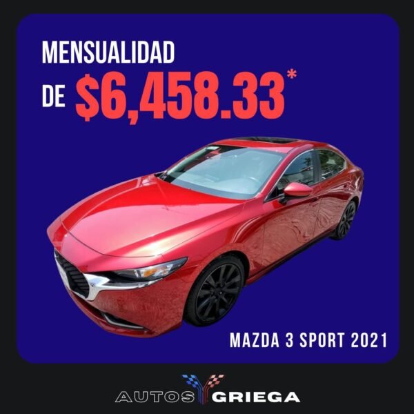 MAZDA 3 SPORT 2021